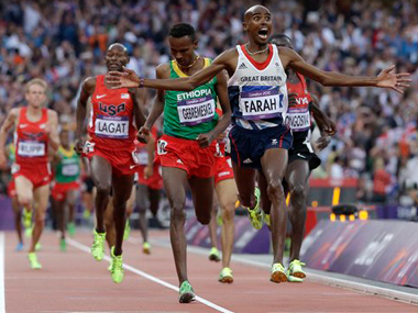 London Olympics: Two golds for Mo Farah, the new face of Britain London Olympics: Two golds for Mo Farah, the new face of Britain