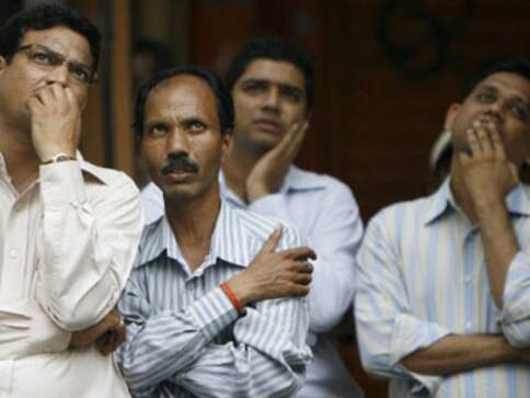Shares flat as mood dismal after IIP; Bharti up; rupee rises Shares flat as mood dismal after IIP; Bharti up; rupee rises