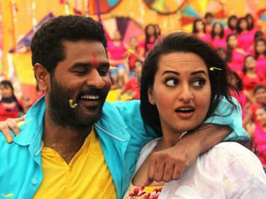 Sonakshi Sinha Raised The Bar To Dance With Prabhu Deva-Entertainment ...