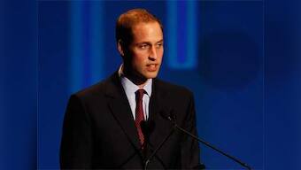 Prince William saves girl from drowning