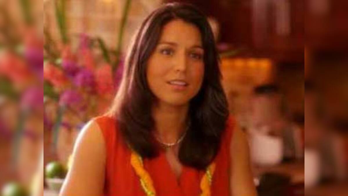 tulsi gabbard red dress Trump Reportedly Left Out Tulsi Gabbard From Camp David Meetings To Discuss  Israel-Iran Conflict