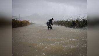 Typhoon washes away roads, cuts power in East China