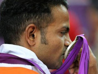 President congratulates Vijay for silver in 25m Rapid Fire Pistol President congratulates Vijay for silver in 25m Rapid Fire Pistol