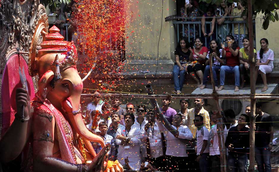 mumbai ganesh festival 2014