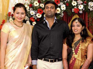 Olympian shuttler V Diju gets married Olympian shuttler V Diju gets married