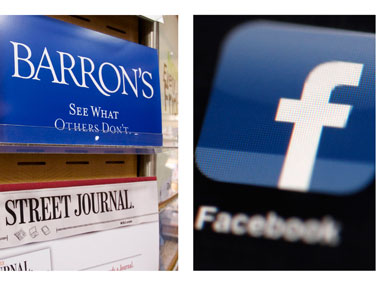 Facebook drops to $15 after Barron's devalues stock Facebook drops to $15 after Barron's devalues stock