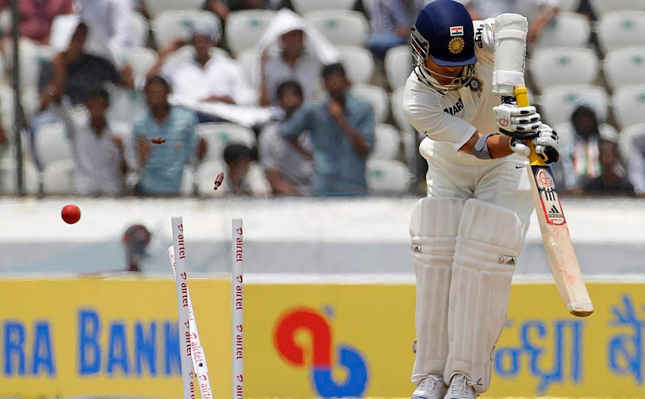 The Hyderabad match also saw him lose his wicket— this time to Trent Boult— in the same way. Not only is this manner of getting dismissed a concern for his fans, but will certainly play on the great batsman's mind too. Reuters The Hyderabad match also saw him lose his wicket— this time to Trent Boult— in the same way. Not only is this manner of getting dismissed a concern for his fans, but will certainly play on the great batsman's mind too. Reuters