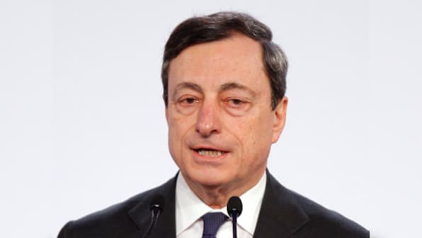 ECB's Mario Draghi says large majority in favour of QE, US stocks open on a high 