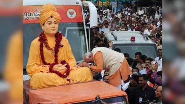 Modi faces criticism for using Vivekananda in election campaign