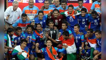 Images: India win Nehru Cup for the third time