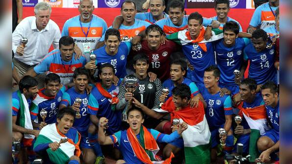 Images: India win Nehru Cup for the third time