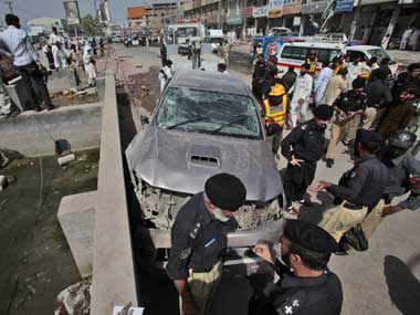 2 killed as car bomb hits US govt vehicle in Pakistan 2 killed as car bomb hits US govt vehicle in Pakistan