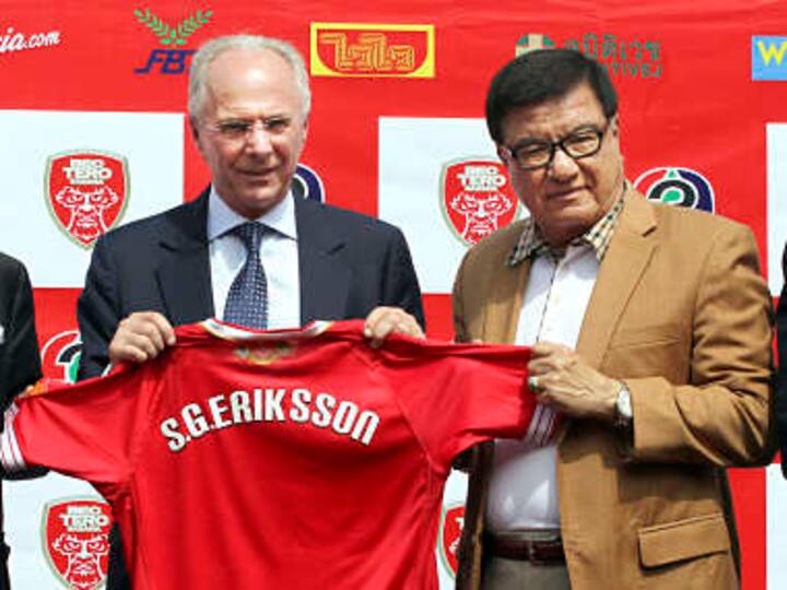 Ex-England manager Eriksson heads to Thailand for new job