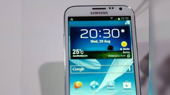 Samsung rolls out Galaxy Note II with Jelly Bean 