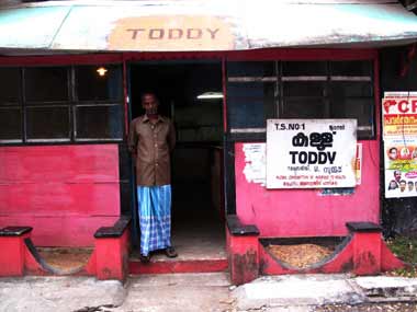 Ruling coalition split over banning toddy in Kerala Ruling coalition split over banning toddy in Kerala