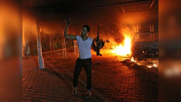 Romney criticises Obama for US embassy attacks in Libya 
