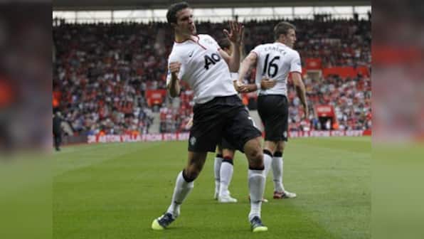 EPL: Van Persie's hat-trick gives Man United 3-2 win 