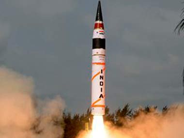 Agni-IV with 4,000 km strike range test-fired successfully Agni-IV with 4,000 km strike range test-fired successfully