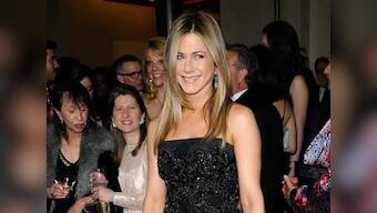 Jennifer Aniston pregnant! Well, at least in a commercial 