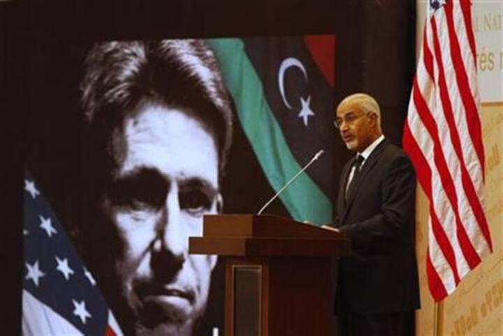 Libyan leader apologises at UN for Gaddafi crimes