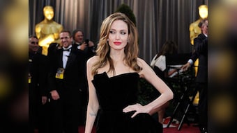 Angelina Jolie felicitated for humanitarian work