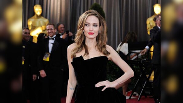 Angelina Jolie felicitated for humanitarian work