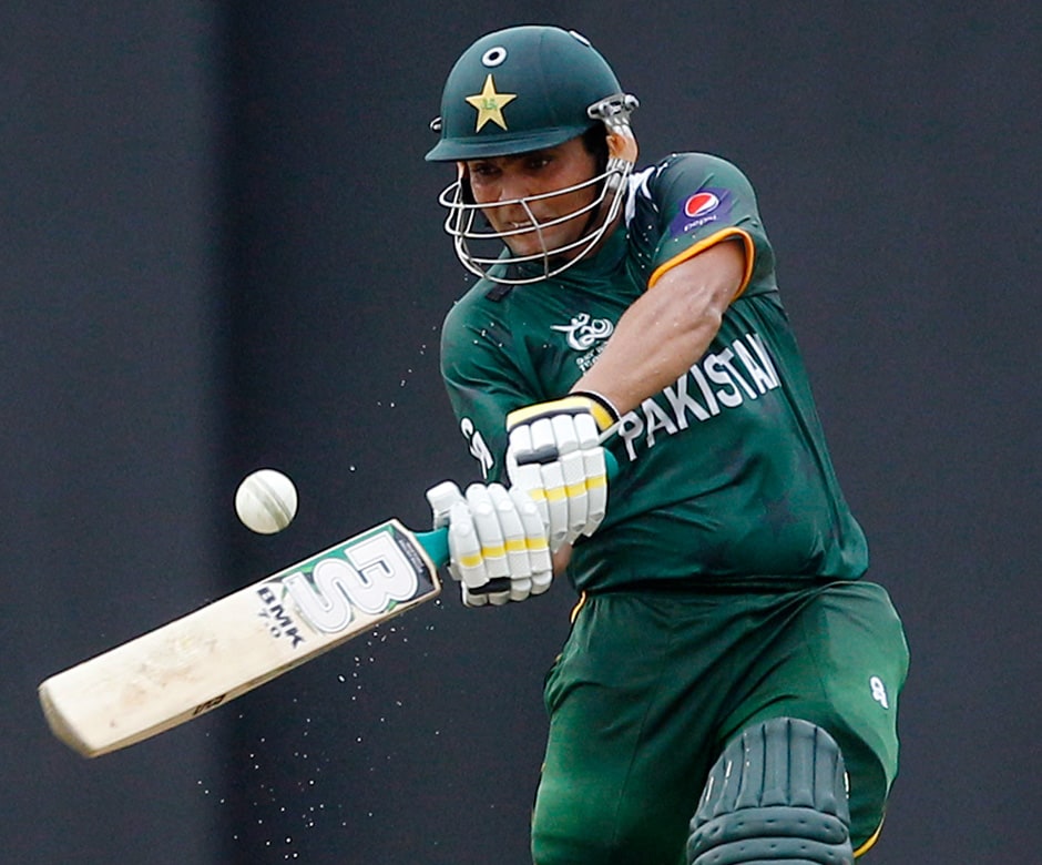 Kamran Akmal came in at a crucial time for Pakistan, and settled down quickly before embarking on a match-winning innings. AP Kamran Akmal came in at a crucial time for Pakistan, and settled down quickly before embarking on a match-winning innings. AP