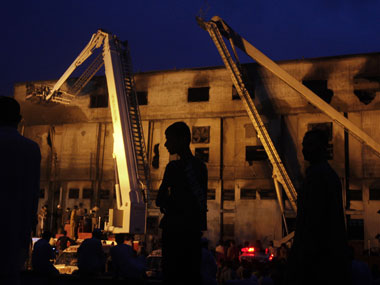 Karachi fire: All emergency exits in factory were locked Karachi fire: All emergency exits in factory were locked