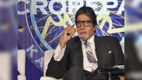Big B shows dadu love on the sets of KBC 