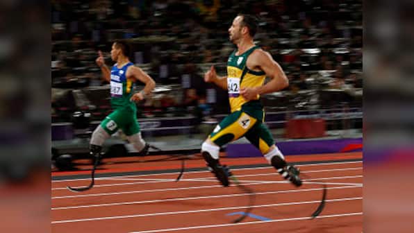 Paralympics: Pistorius cries foul after 200m loss to Oliveira
