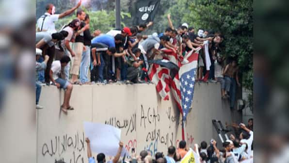 US consulate in Libya attacked over Anti-Islam film, 1 dead