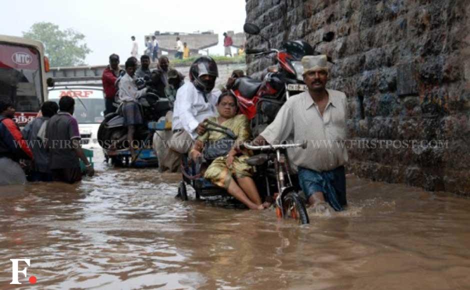 Images: North-east Monsoon Throws Chennai Life Out Of Gear – Firstpost