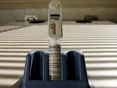 Now, use your saliva to test if you are ovulating Now, use your saliva to test if you are ovulating