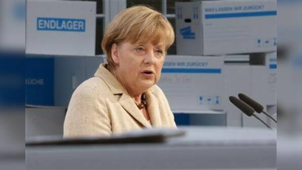 Merkel to face protests on first crisis visit to Greece