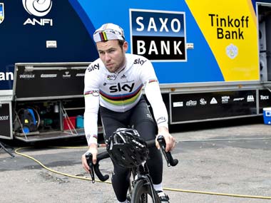Cavendish leaves Team Sky for Omega Pharma Cavendish leaves Team Sky for Omega Pharma