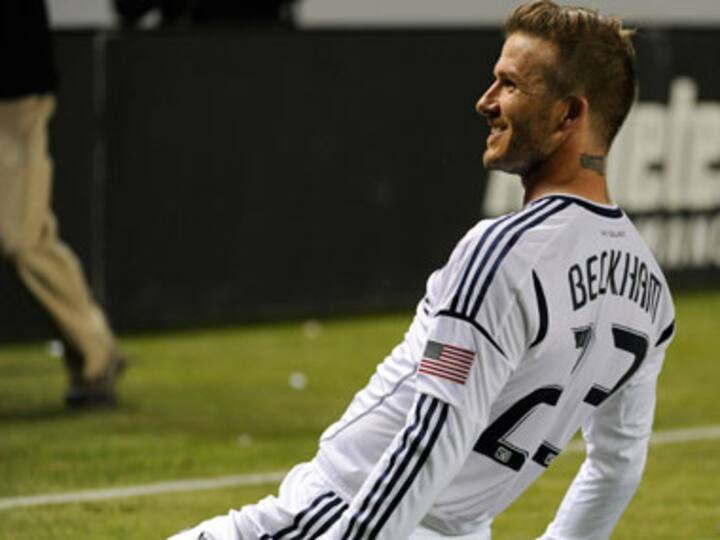 Tourists stunned by Beckham in underpants Tourists stunned by Beckham in underpants