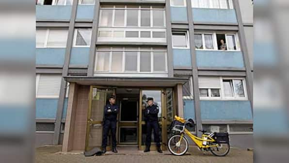 French police find bomb-making material in parking lot