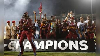 WT20 Images: The West Indies way of celebrating