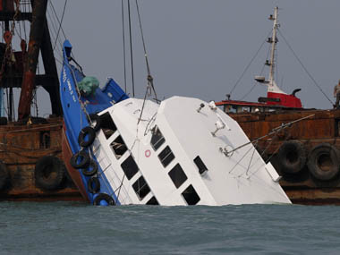 Hong Kong boat collision toll now at 36, likely to rise Hong Kong boat collision toll now at 36, likely to rise