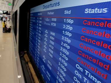 Hurricane Sandy effect: Over 10,000 flights cancelled Hurricane Sandy effect: Over 10,000 flights cancelled