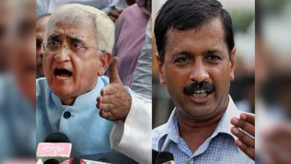 Kejriwal vs Khurshid: The story so far