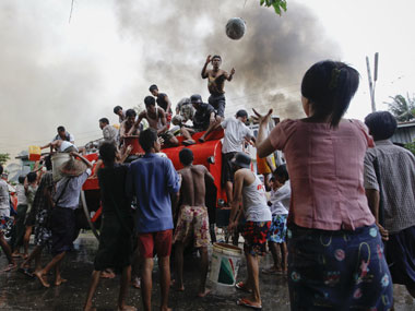 56 people killed and nearly 2,000 homes destroyed in Myanmar violence 56 people killed and nearly 2,000 homes destroyed in Myanmar violence