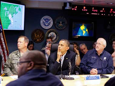 Hurricane Sandy: Obama, Romney forced to change campaign plans  Hurricane Sandy: Obama, Romney forced to change campaign plans