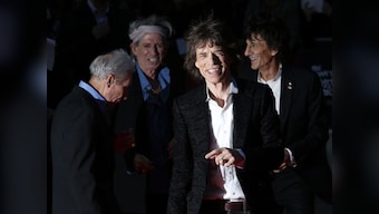 Rolling Stones walk red carpet for documentary screening