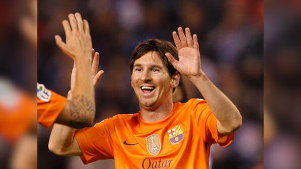 Messi's 15th La Liga treble earns Barca 5-4 win – Firstpost