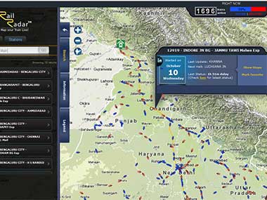 Track your train via RailRadar powered by Google Maps Track your train via RailRadar powered by Google Maps