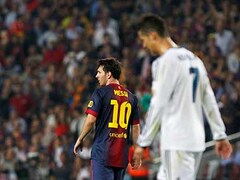 Messi, Ronaldo each score twice as Barca, Madrid draw