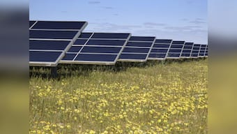 Scientists use solar enegery to create electricity, fuels