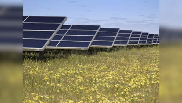 Scientists use solar enegery to create electricity, fuels