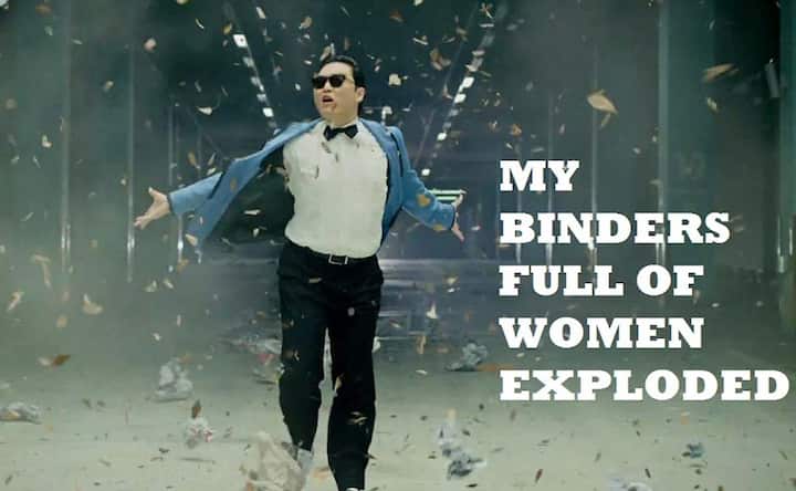 Images: Romney and his binders full of women go viral 